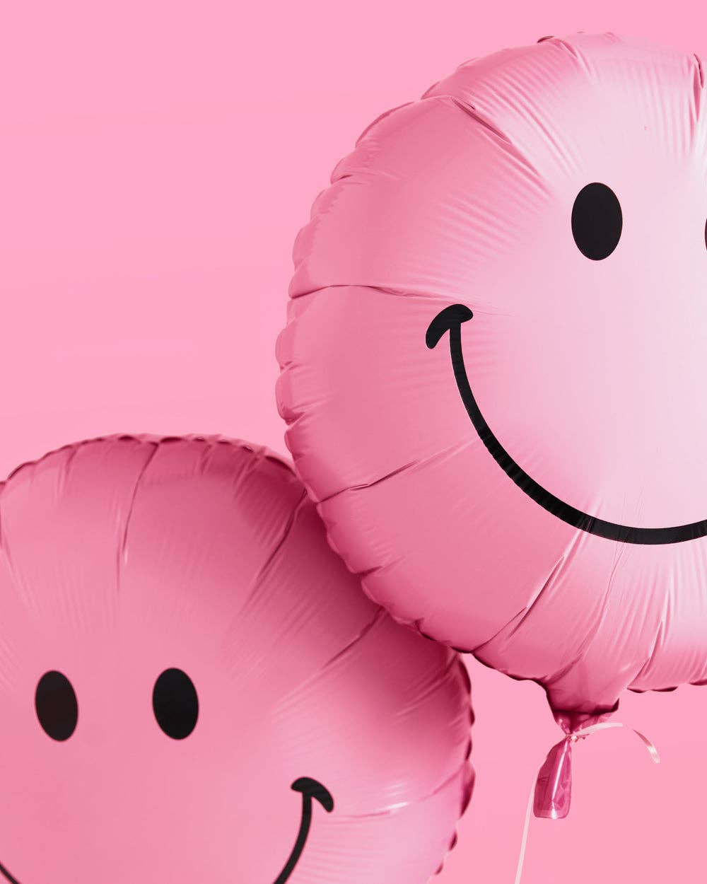 Pink Smiley Balloons, Birthday Party Decor, Bach Supplies