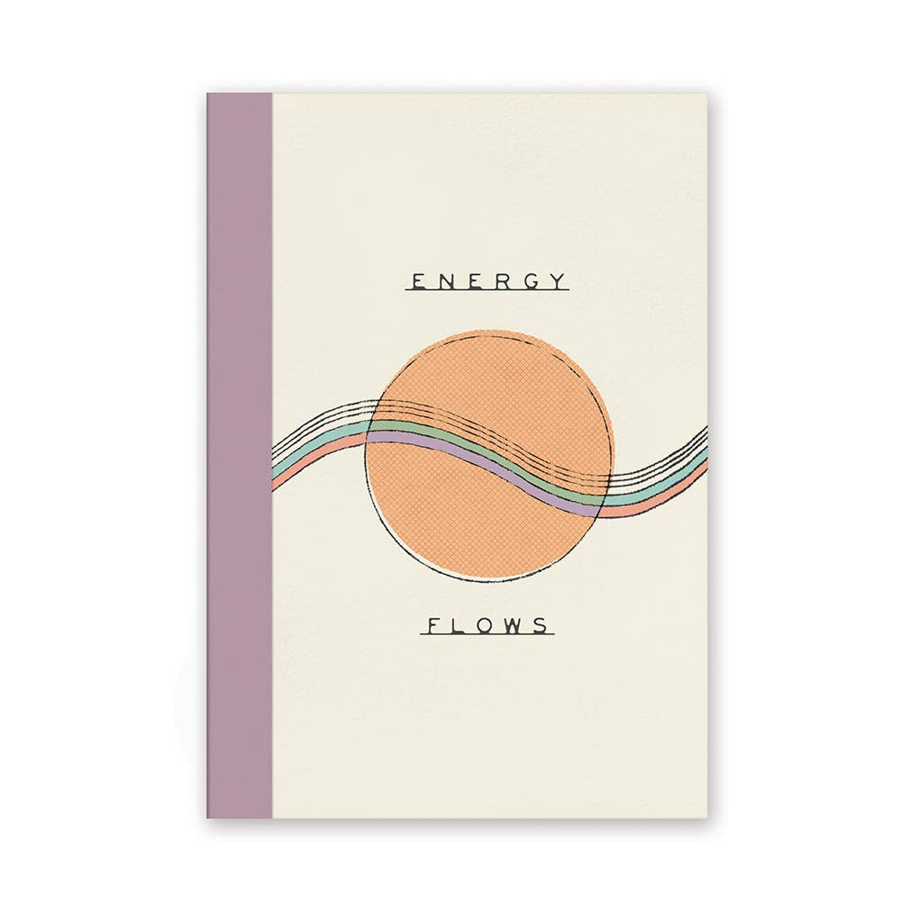 Energy Flows Artisan Notebook