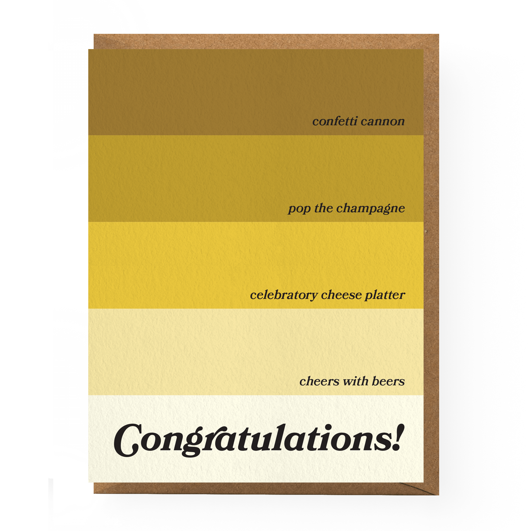 Paint Chip Congratulations Card – CouCou Sentiment