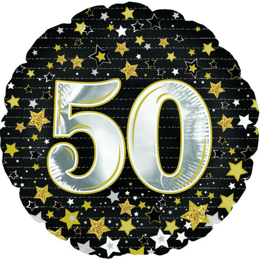 18" 50th Birthday Balloon