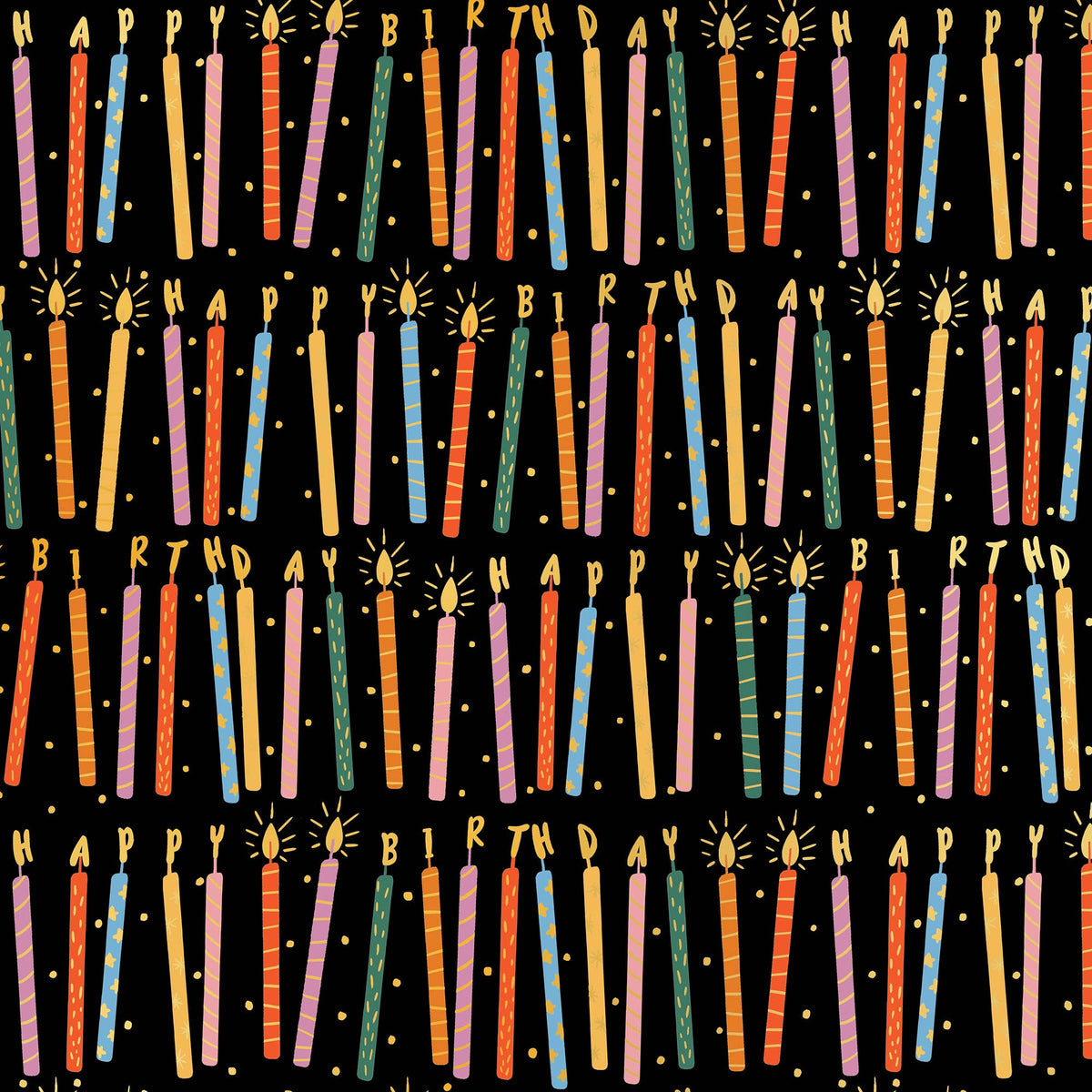 Wrap - Rolls - Birthday Candles - Gift Wrap - Rolls