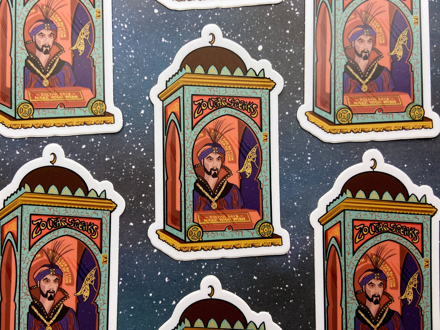 Zoltar Speaks - Big Movie Sticker