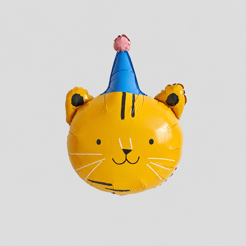 Party Animal Balloons: Red-Green Stripe Animal Set / One Size