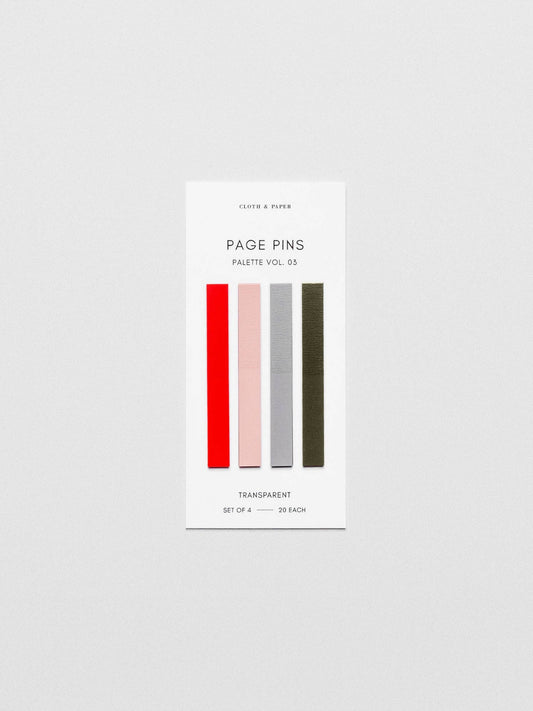 Page Pins | Vol 03: Vol 03