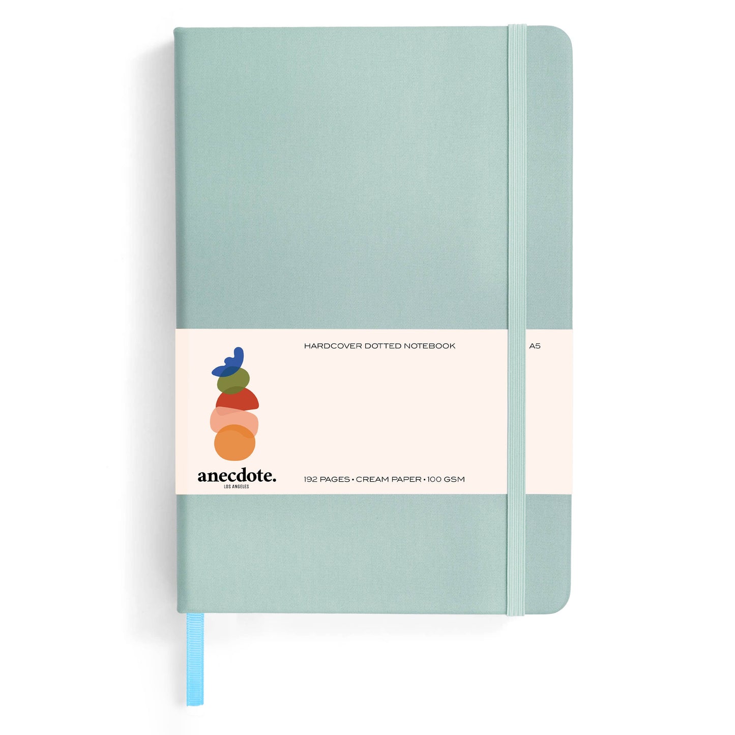 A5 Hardcover Journal | Lined or Dotted Notebook | 11 Colors : Ink Blue / Dotted