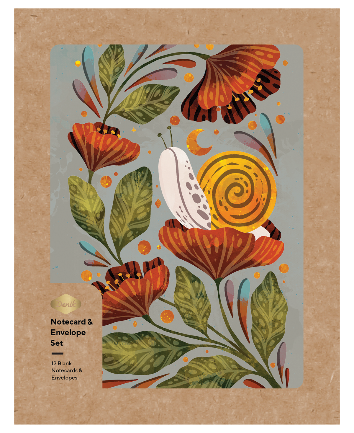 Moonlight Snail Notecards NC1379B