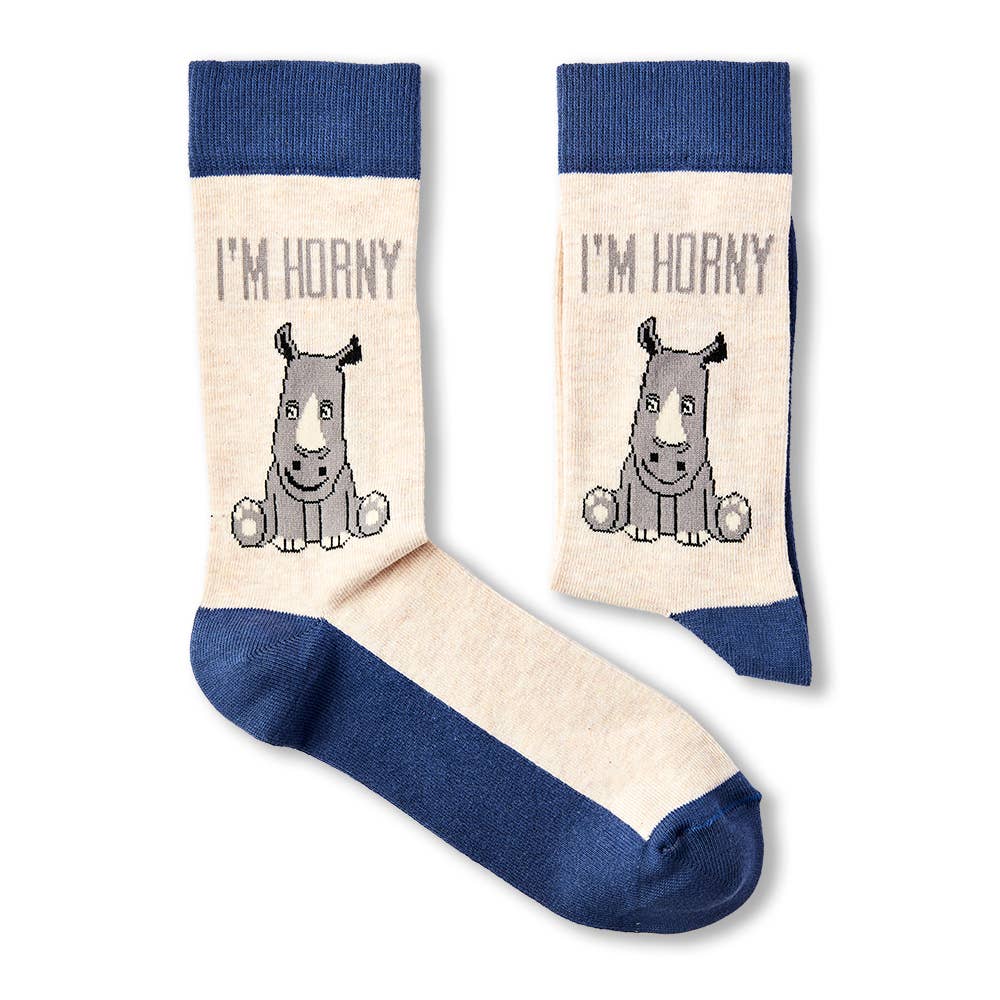 Unisex I'm Horny Socks: 6 - 11