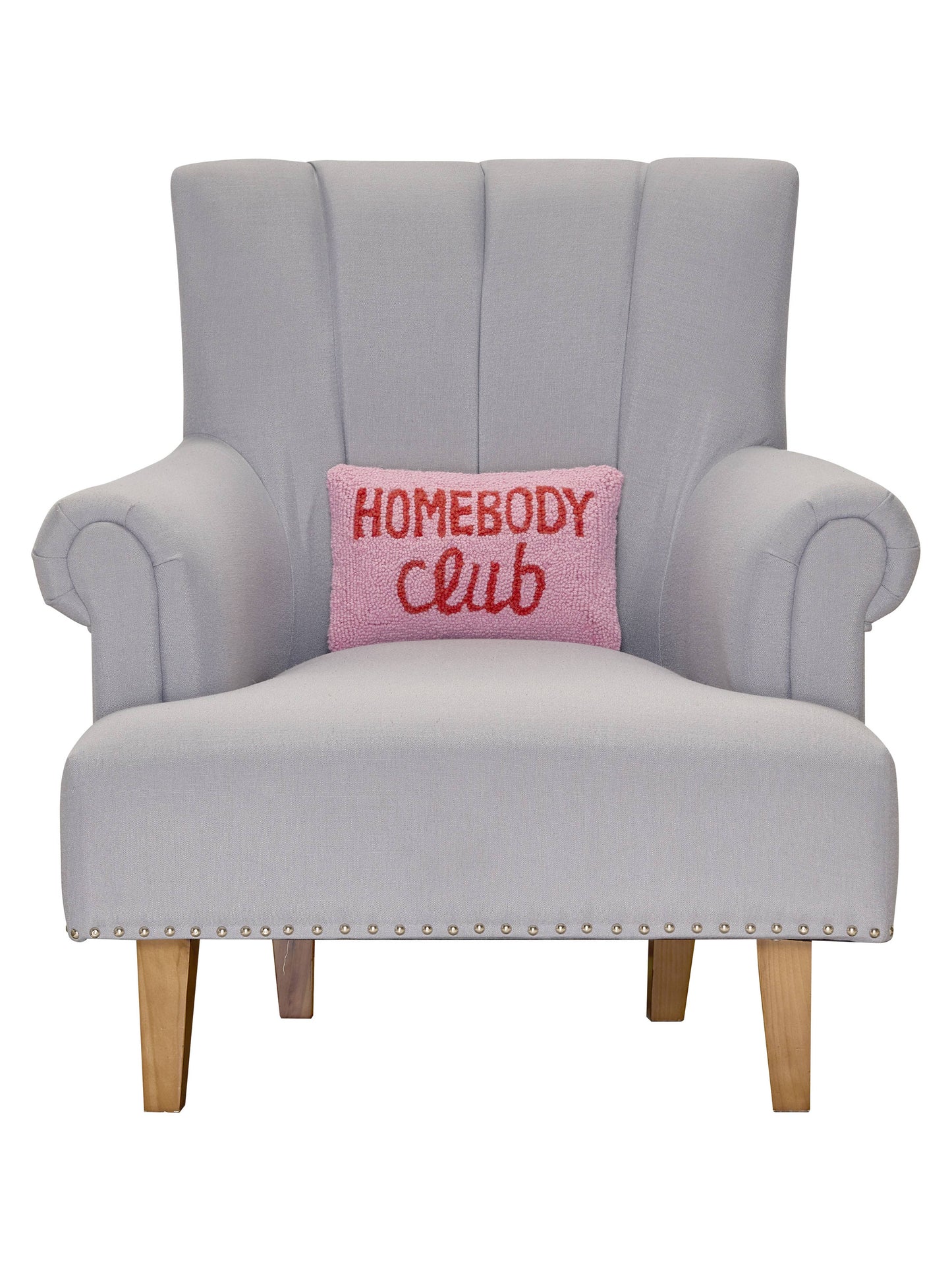 Homebody Club Hook Pillow