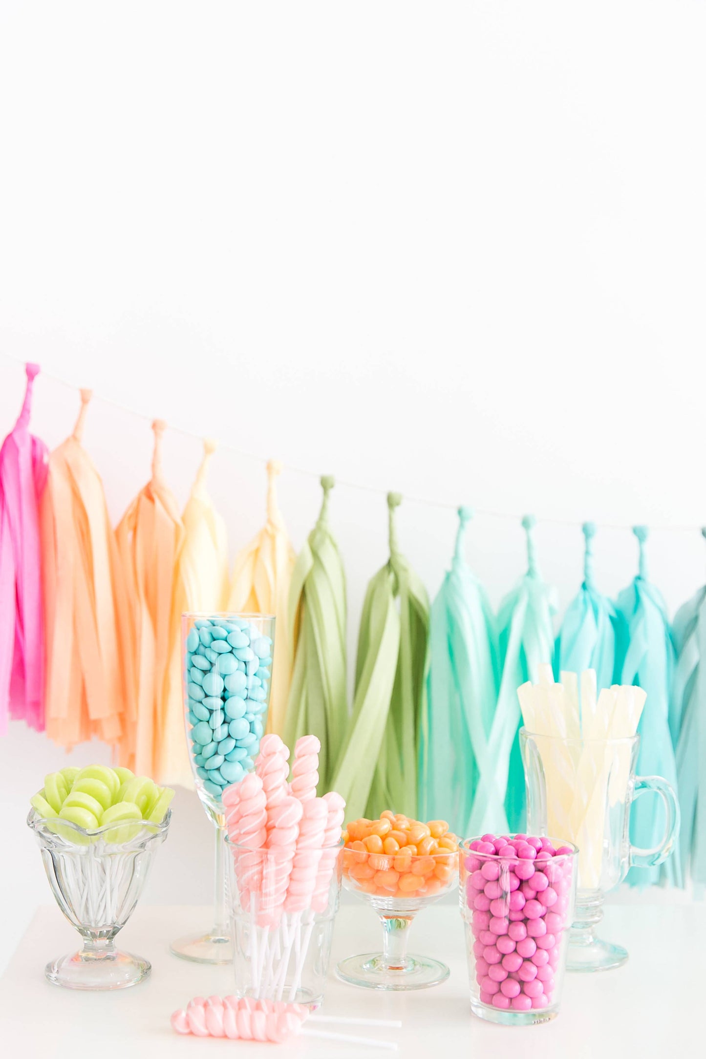 Rainbow Tassel Garland Kit
