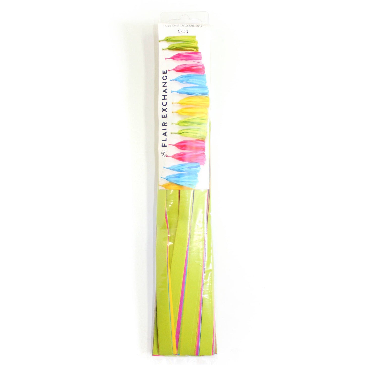 Neon Tassel Garland Kit
