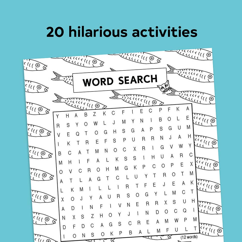 The Cat Butt Coloring and Activity Book