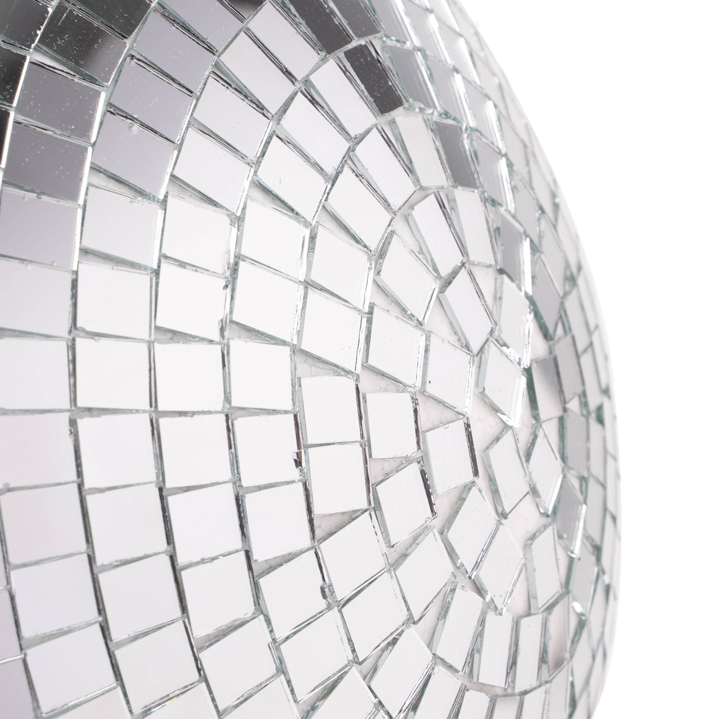 Mirror Disco Ball 16" - Silver: Silver