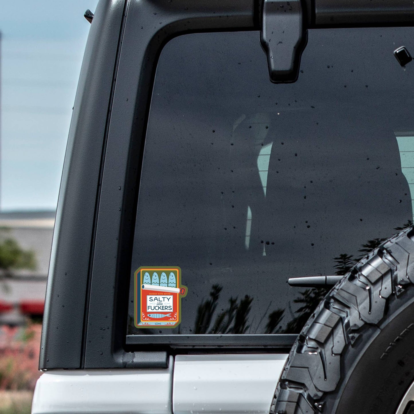 Salty Little Fuckers Sardines Sticker