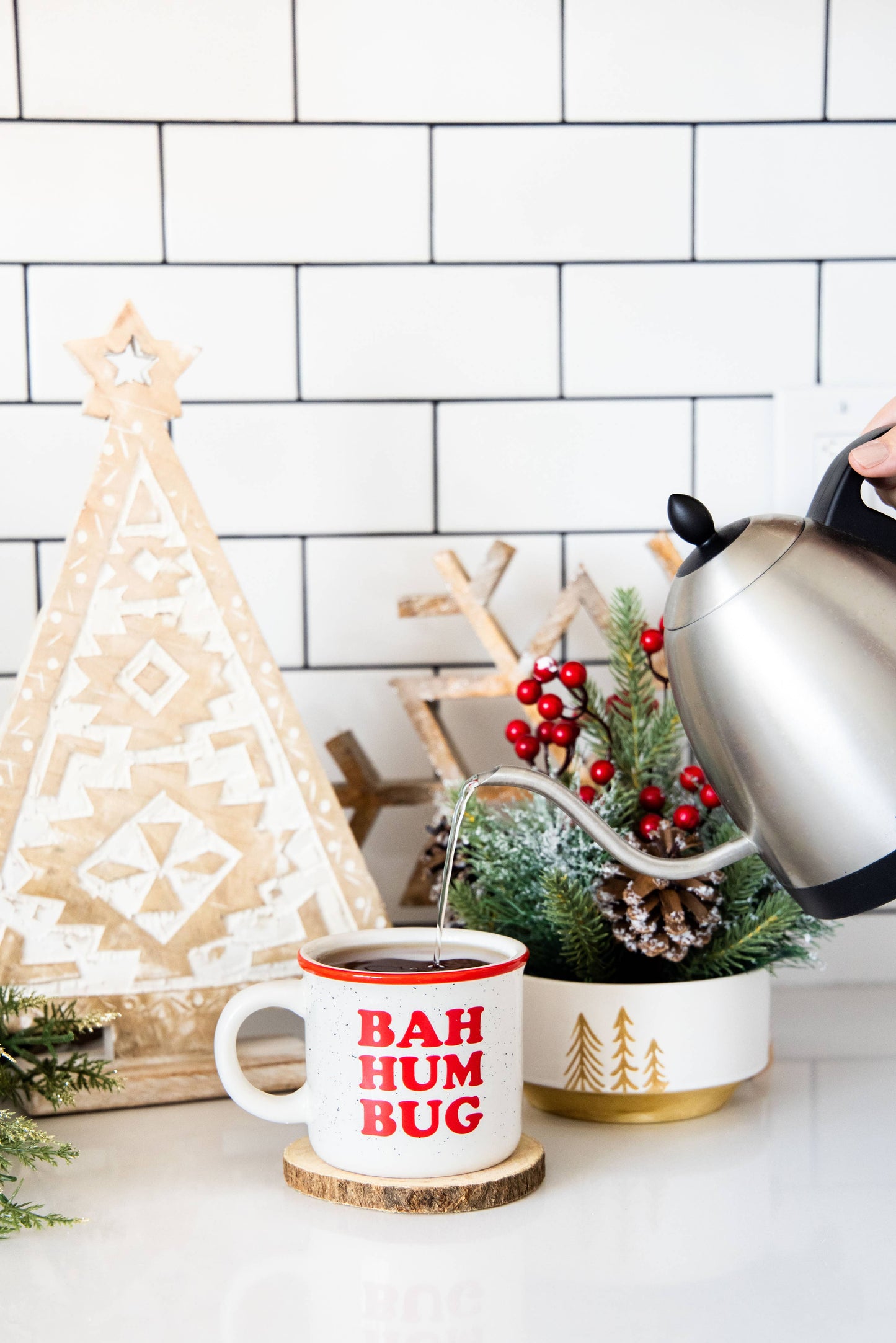 Bah Hum Bug Holiday Ceramic Mug