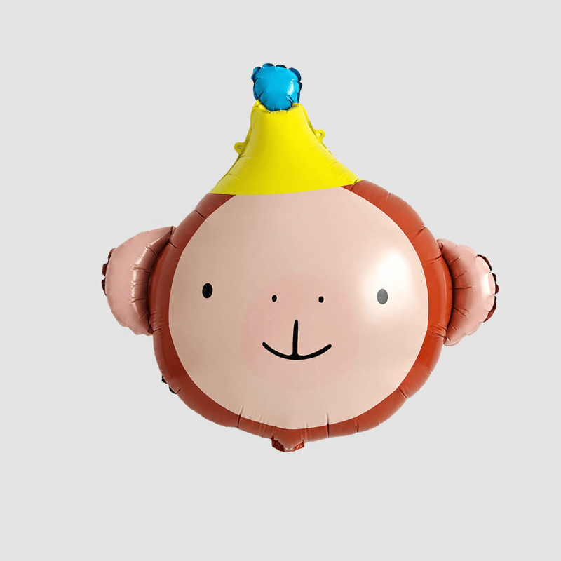 Party Animal Balloons: 22" Star Green Stripe Ball / One Size