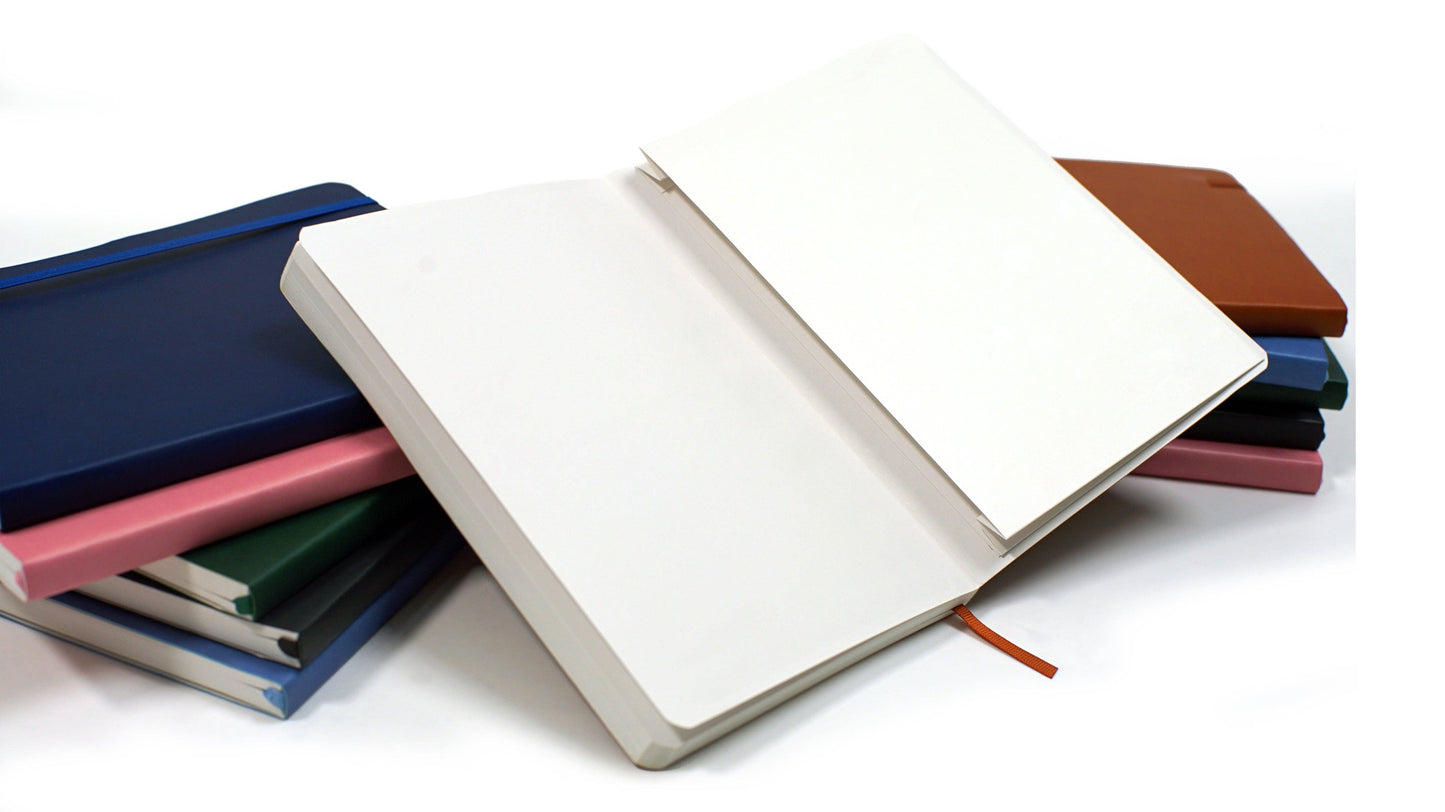 Softcover Journal - Sleek Design with Thick 80 gsm Paper: Black
