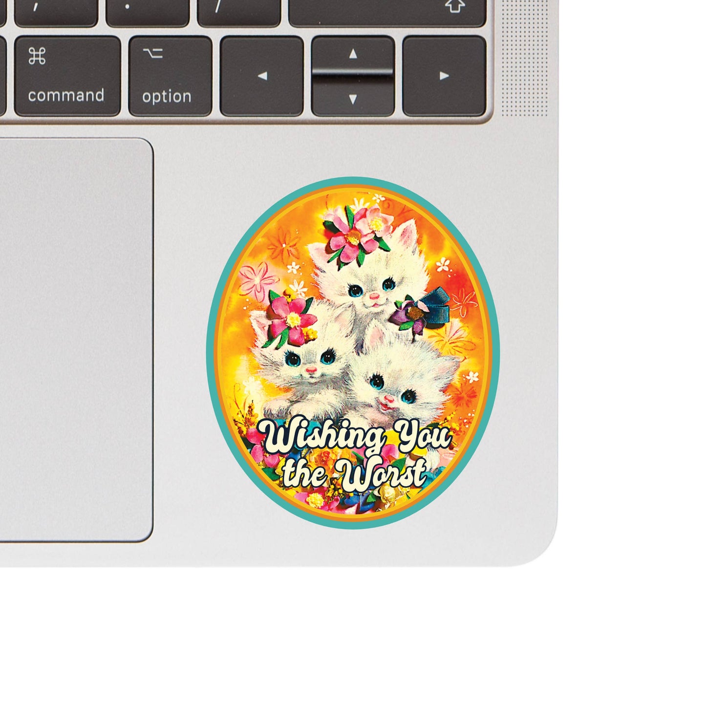 Wishing You the Worst Cats Sticker