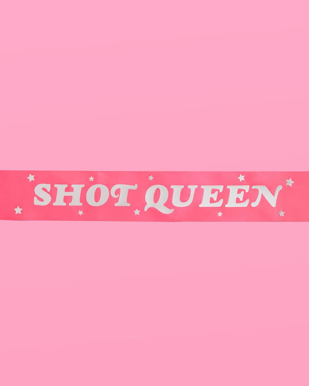 Shot Queen Sash Accessory, Birthday Party Gift, Decor