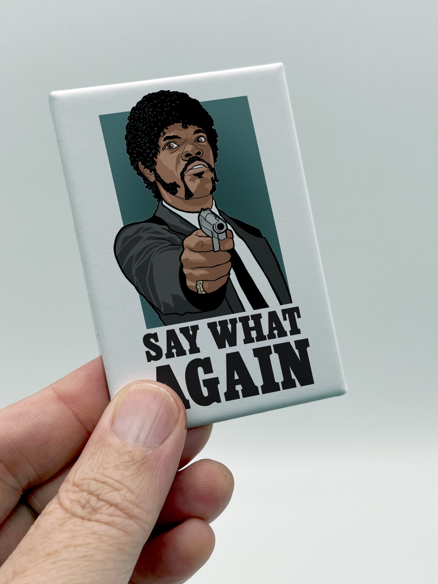 Pulp Fiction Souvenir Magnet - Jules Winnfield