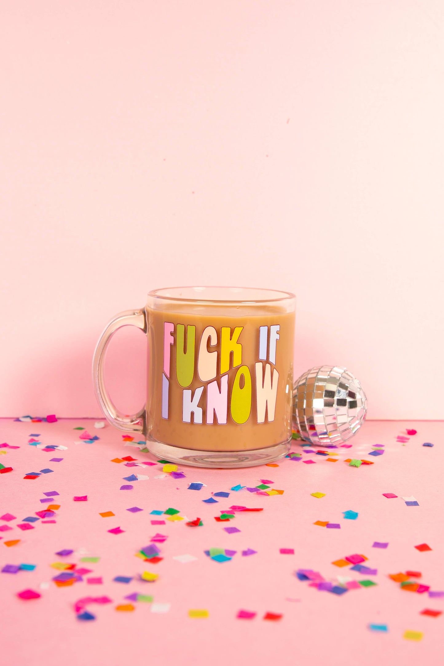 Fuck Off Clear Mug