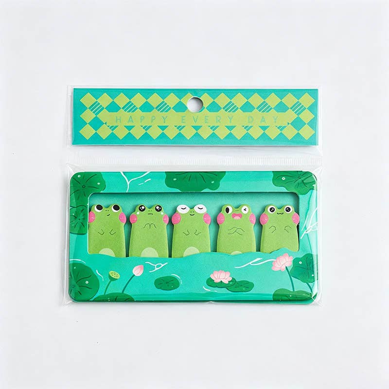 Animal Sticker Pack: Frog / One Size