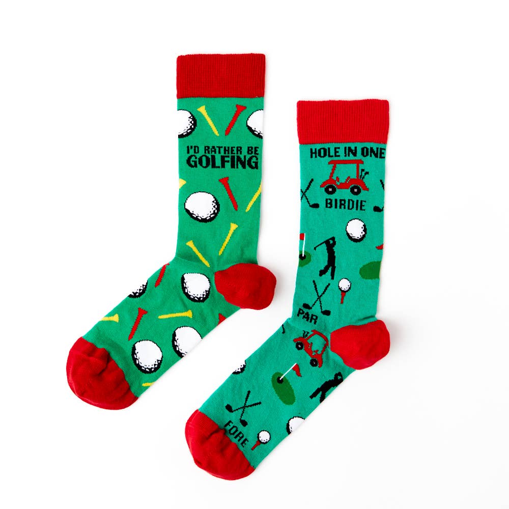 Unisex Golf Box Socks: 6 - 11