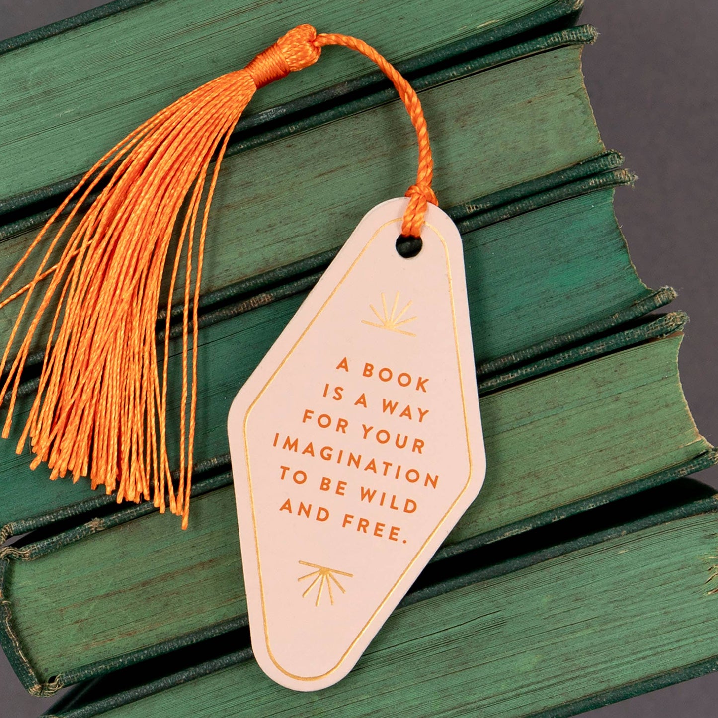 Your Imagination Anything But Weak Vegan Leather Bookmark Leather Bookmark