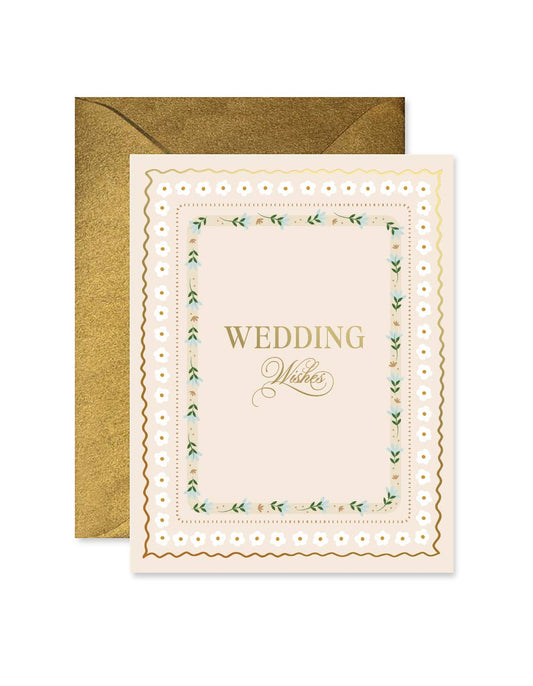 Wedding Album Wishes Greeting Card