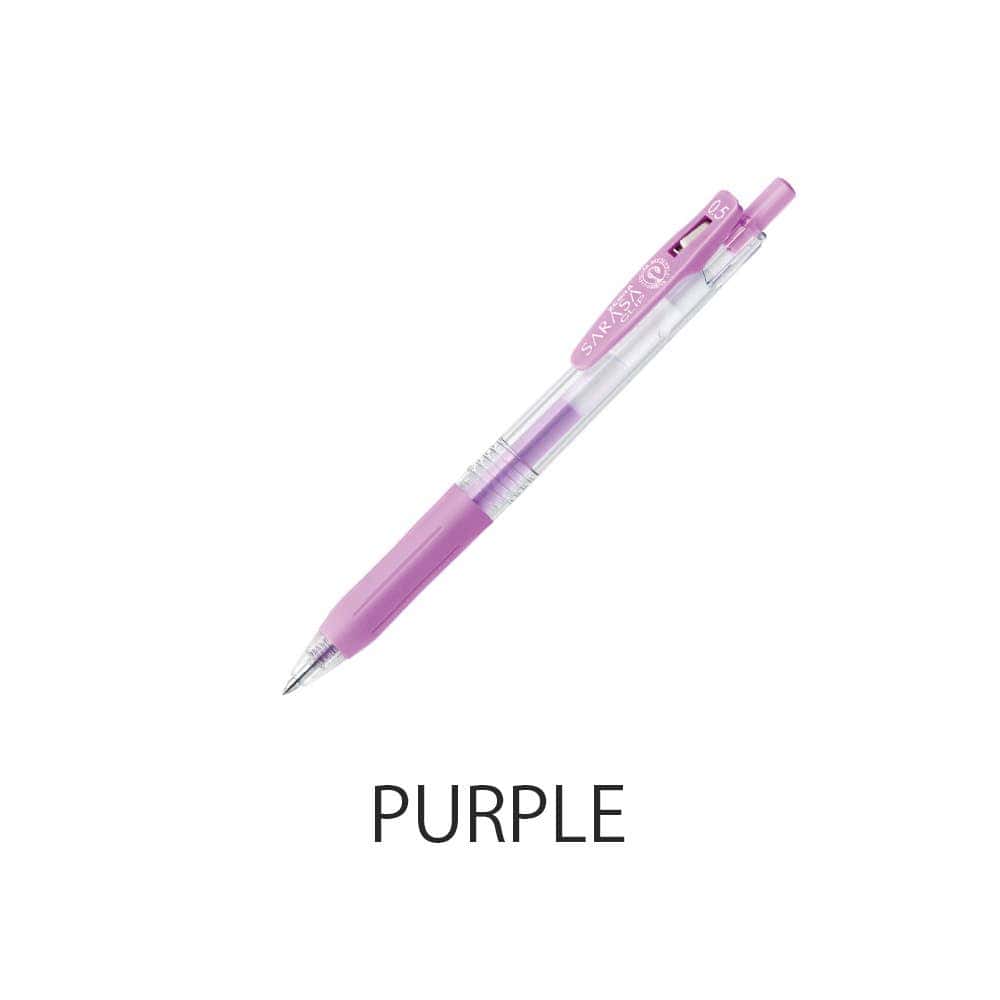 【JAPANESE STATIONERY】ZEBRA SARASA CLIP GELPEN MILK COLOR PEG: Blue Green
