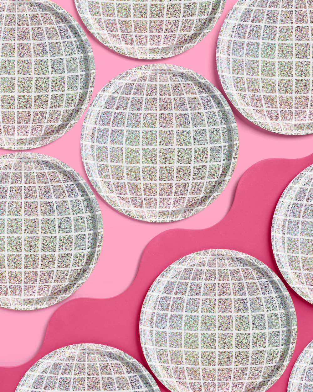 Groovy Disco Paper Plates, Birthday Party