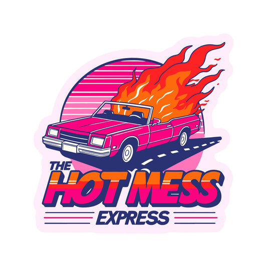 The Hot Mess Express Sticker