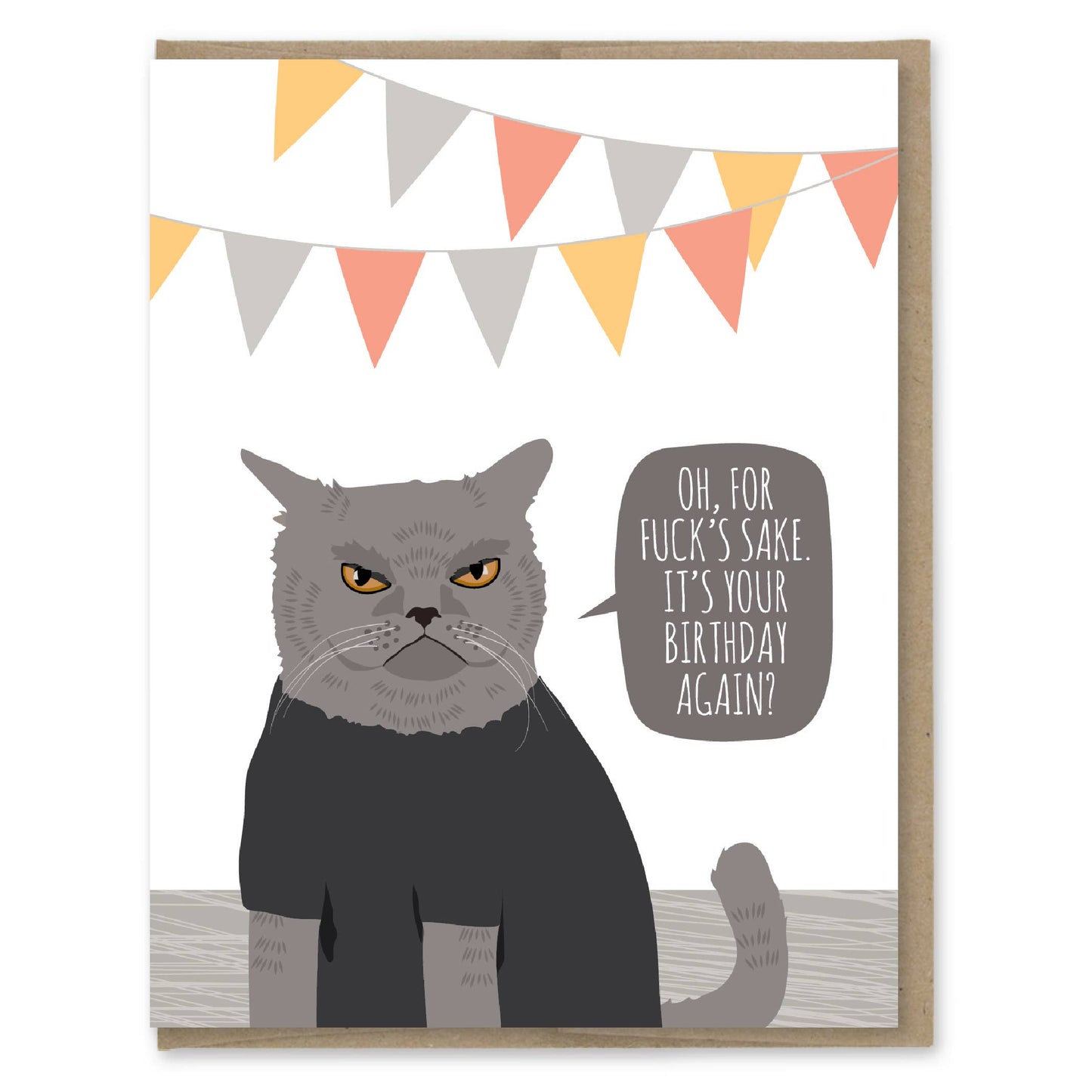 Oh, For Fuck’s Sake. It’s Your Birthday Again Card