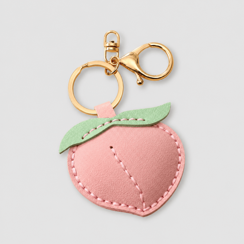 Creative Handmade Fruit Keychain: Red / One Size