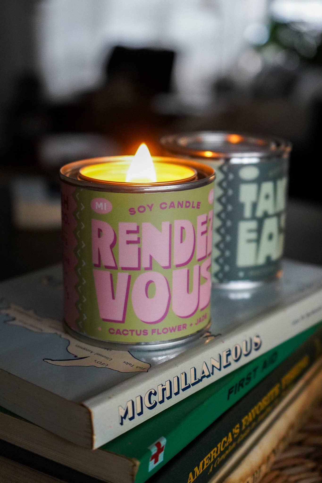 Rendezvous | Cactus Flower + Jade 8oz Soy Candle