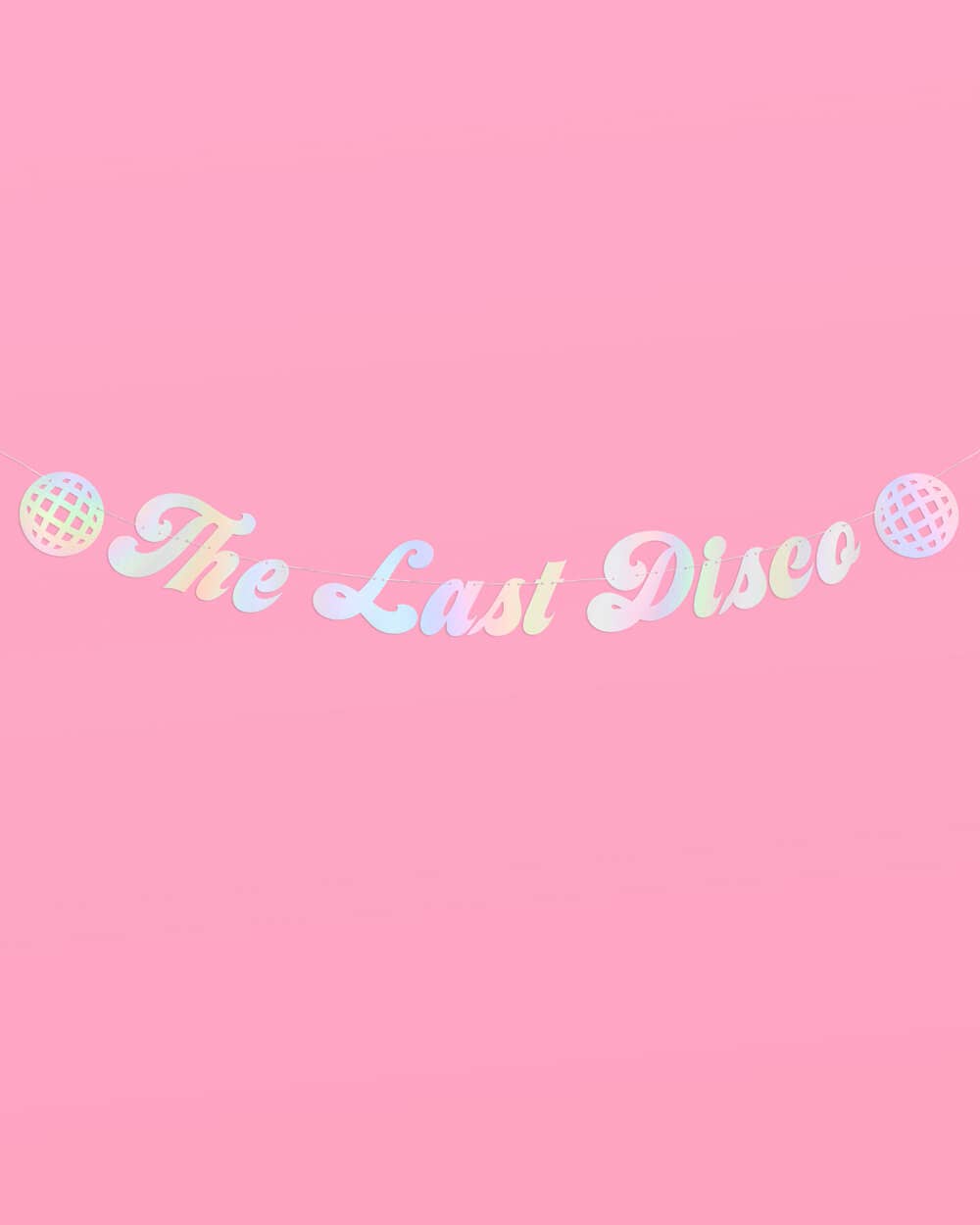 Last Disco Bachelorette Banner, Bride To Be Decorations