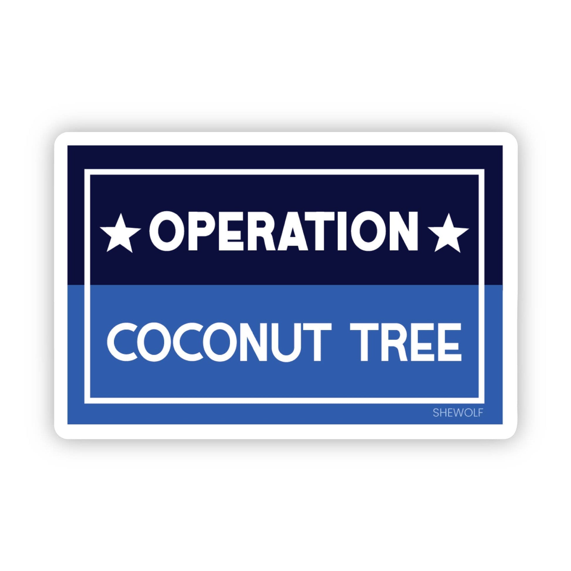 operation coconut palm Operation Coconut Tree Sticker