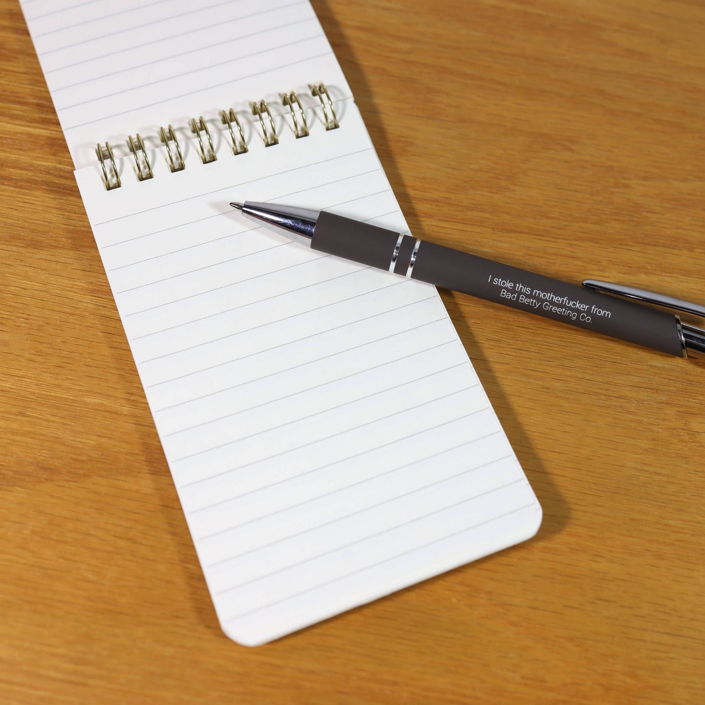 Jumping to Conclusions - Funny 3x5 Spiral Memo Notepad