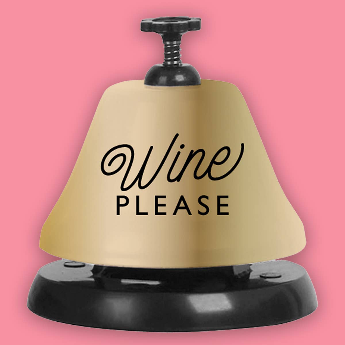 Party Favor Funny Drink Bell | Wine Please