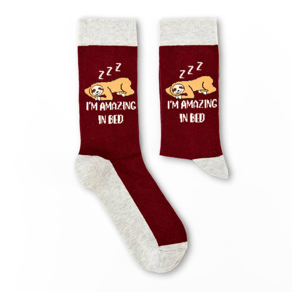 Unisex I'm Amazing In Bed Socks