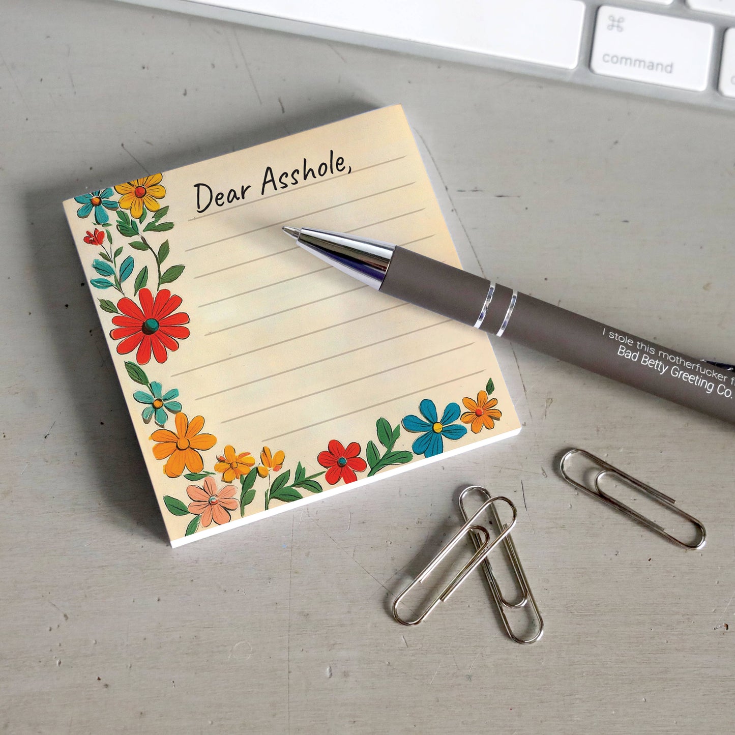 Dear Asshole - Sticky Note Pad