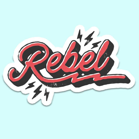 Rebel Sticker Decal, Western