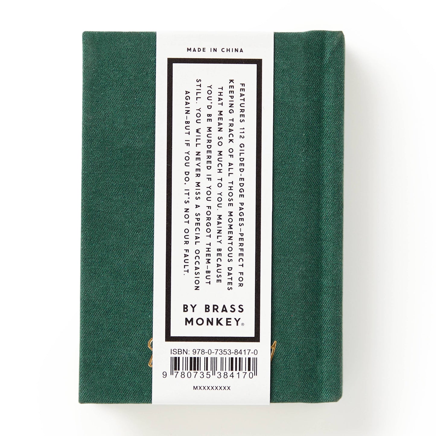 Brass Monkey Dates People Get Mad If I Forget Tiny Diary