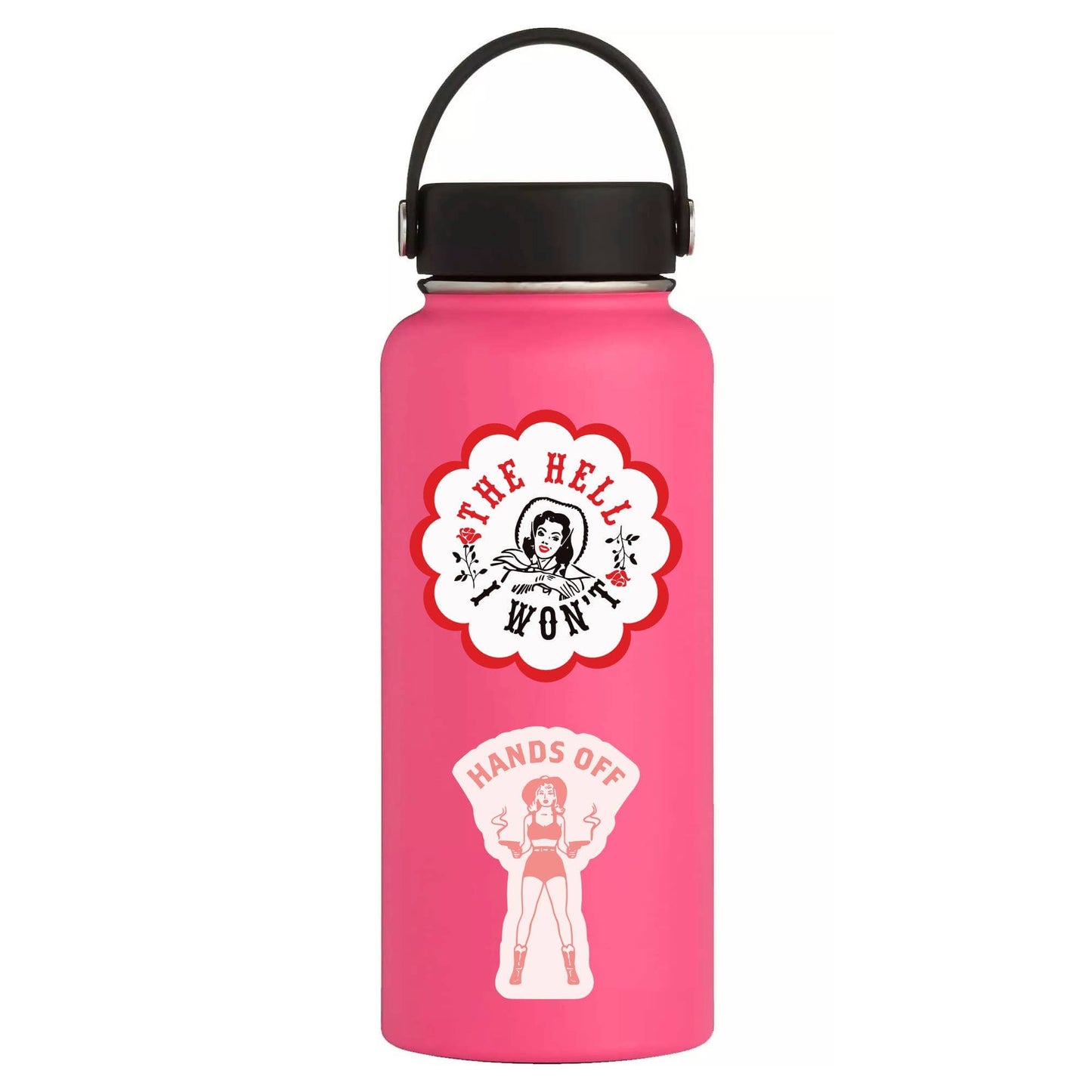 Hands Off Cowgirl Sticker