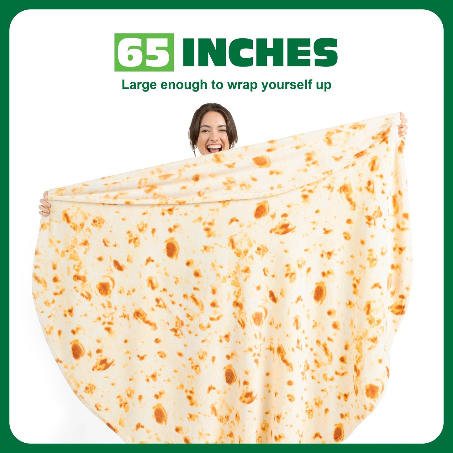 Cozy Concepts Co. Burrito Comfort Blanket 65"