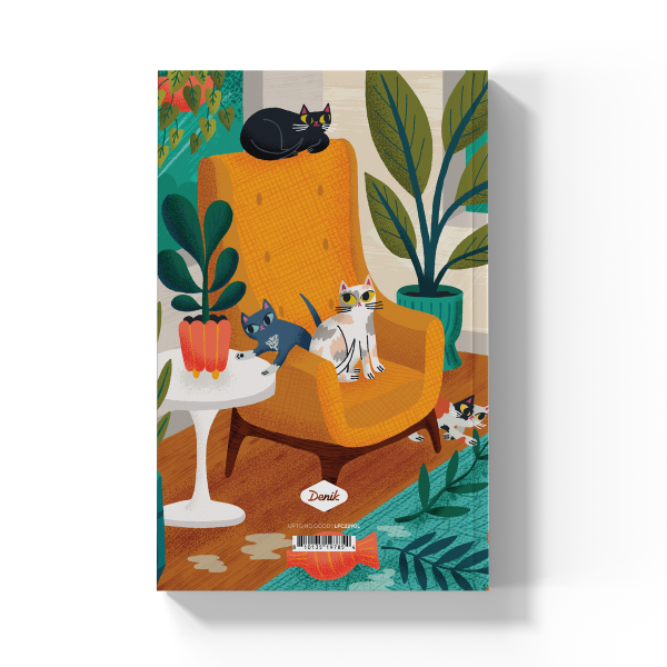 Cats Up To No Good Layflat Notebook Journal LFC2290L