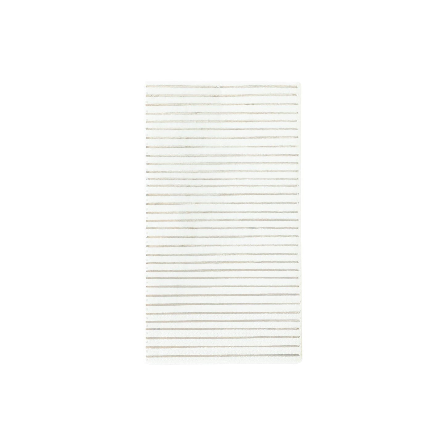 Silver Stripe Dinner Napkin