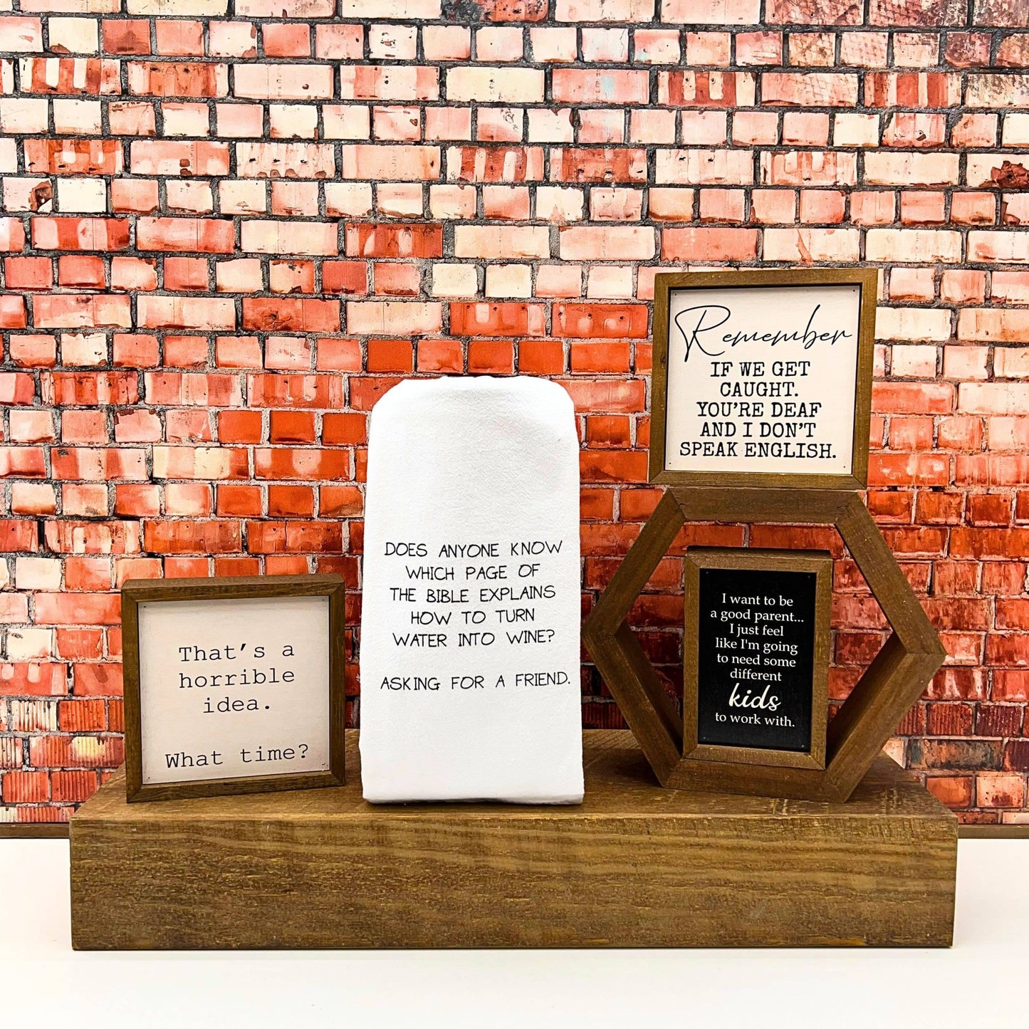 That's a horrible idea