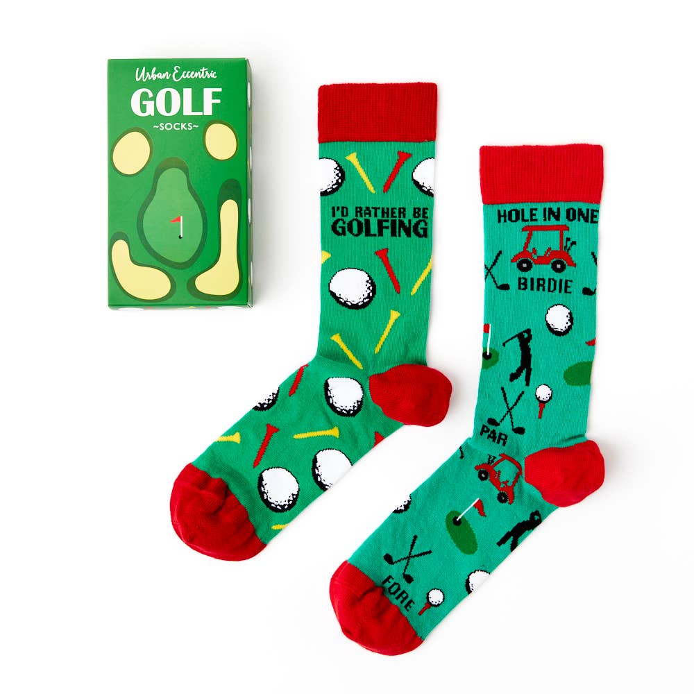 Unisex Golf Box Socks: 6 - 11