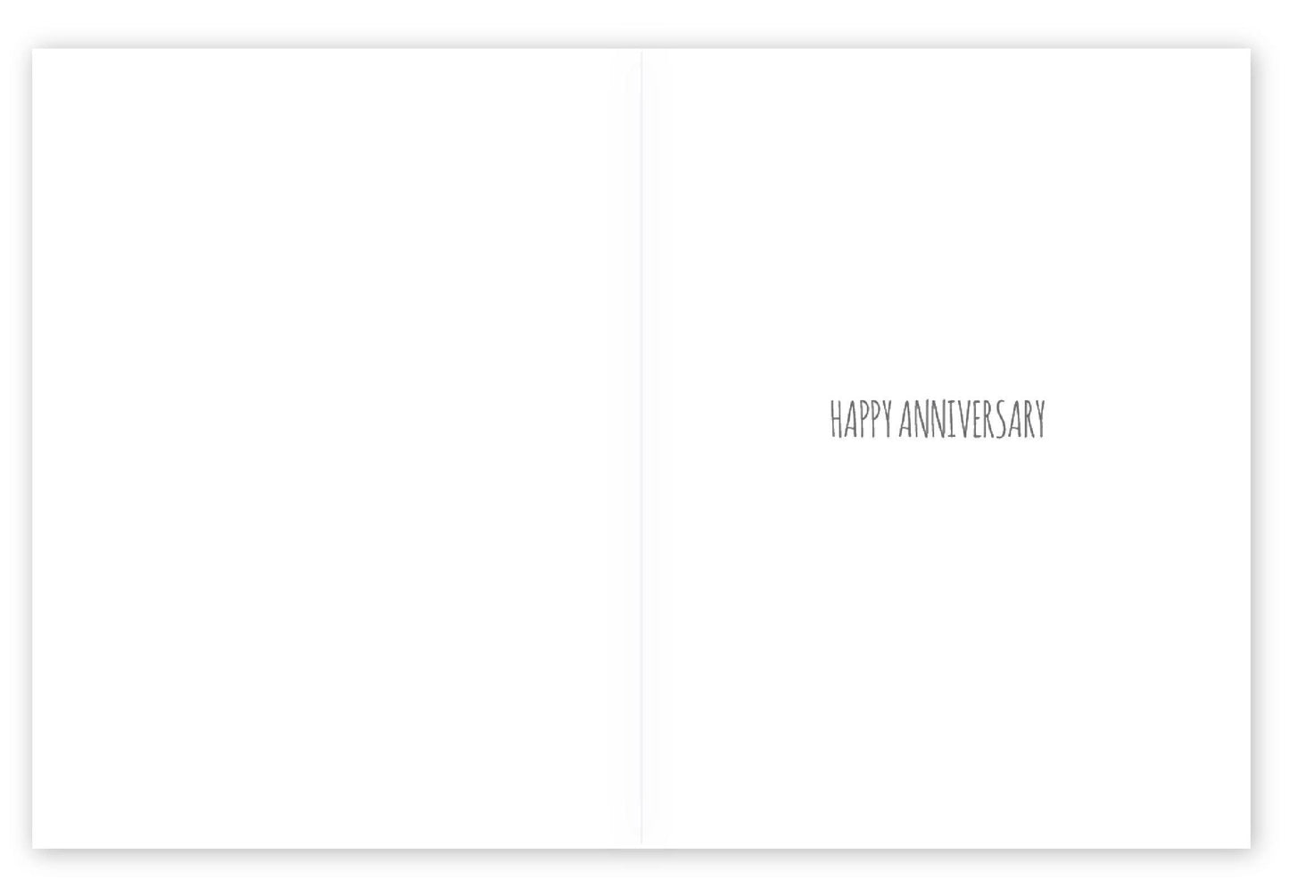 Still Together Swans Anniversary Card