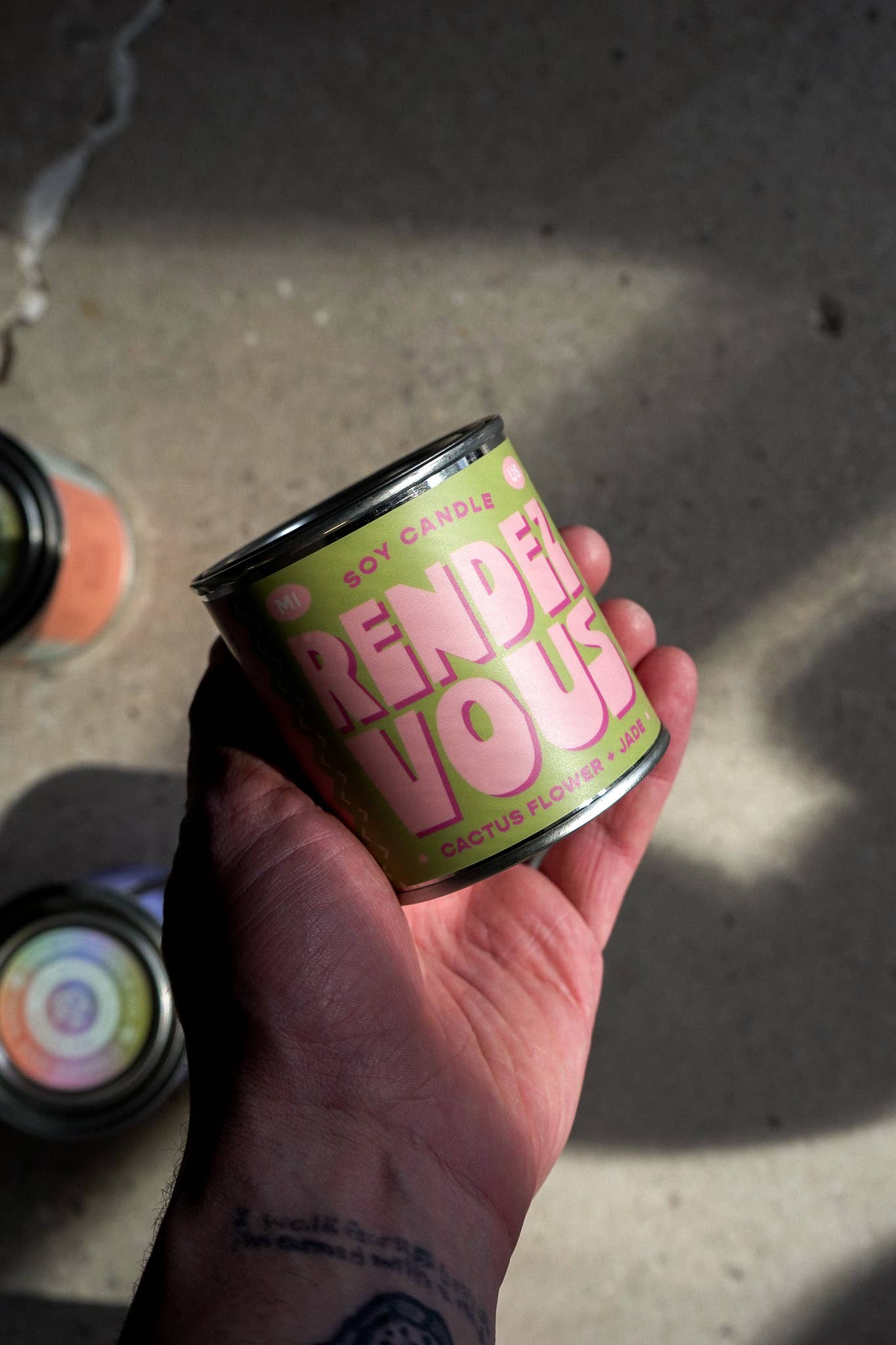 Rendezvous | Cactus Flower + Jade 8oz Soy Candle